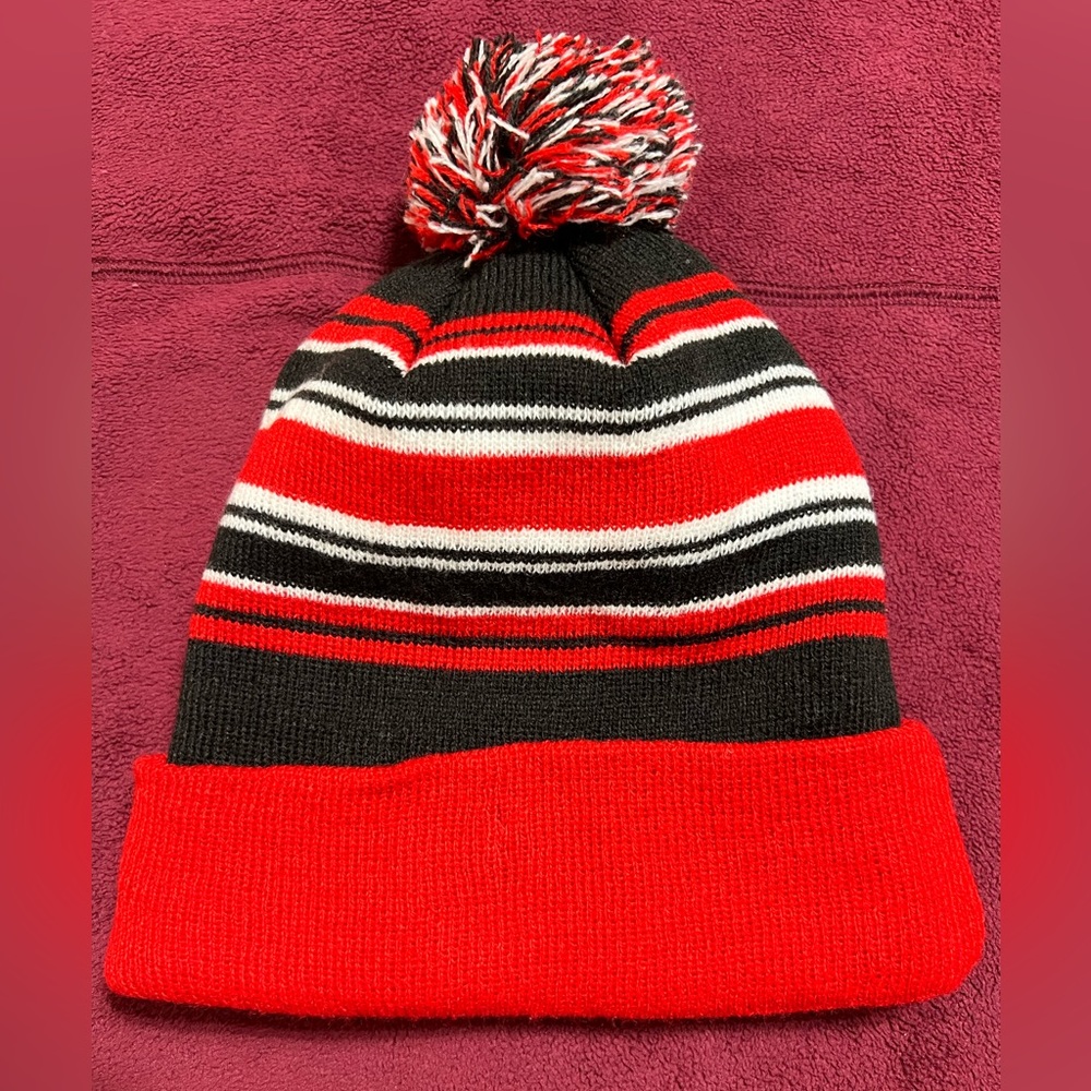 New Era Brand New San Francisco 49ers Pom Beanie Winter Knit Cap SF Niners NWT - Picture 5 of 5